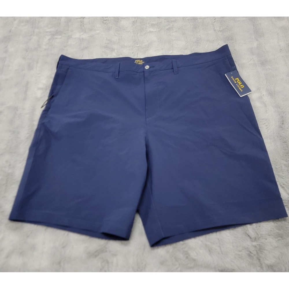 Polo Ralph Lauren Shorts Mens 44 Big Navy Classic Fit 9in Stretch Chino